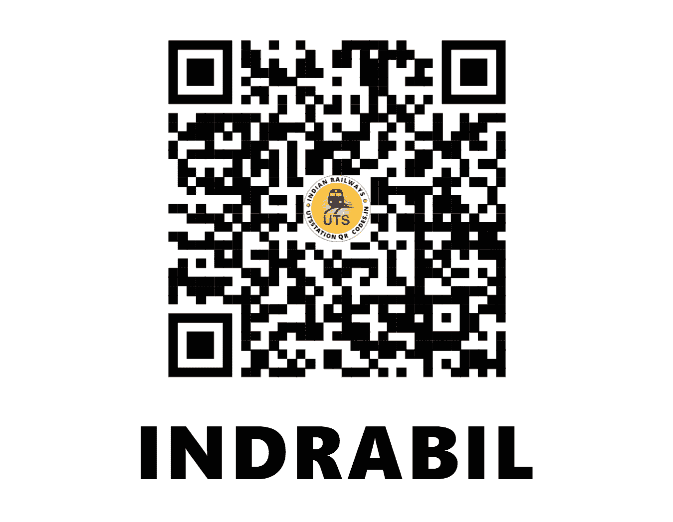 UTS QR Code for INDRABIL - IBL (SE - WEST BENGAL)